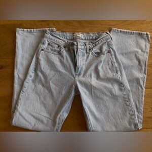 Abercrombie Low Rise Baggy Light Blue 24